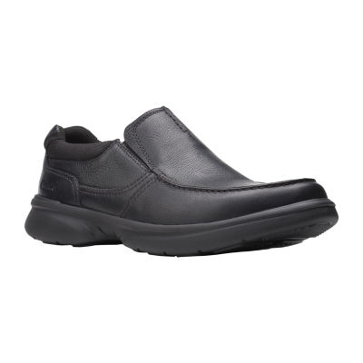 Clarks Bradley Mens Round Closed Toe Slip-On Shoe