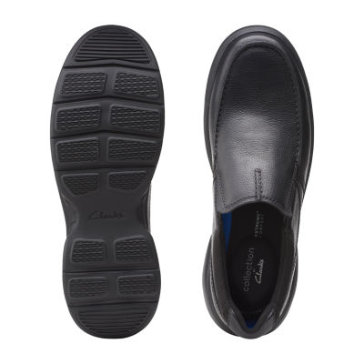 Clarks Bradley Mens Round Closed Toe Slip-On Shoe