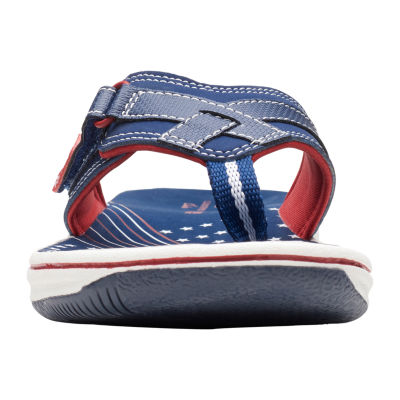 Clarks Cloudsteppers Womens Breeze Sea Flip-Flops