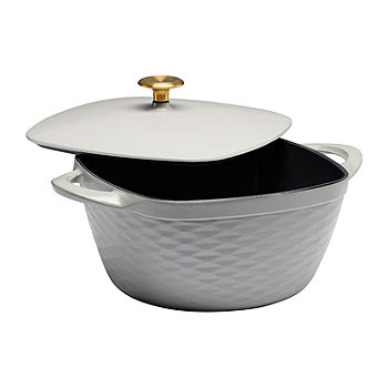 Smith & Clark Spiderweb Cast Iron 3-qt. Dutch Oven with Lid, Color: Black -  JCPenney