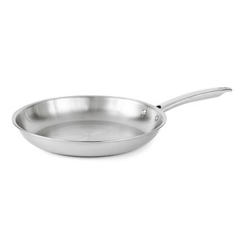 Henckels Stainless Steel 10 Frying Pan with Lid, Color: Stainless Steel -  JCPenney