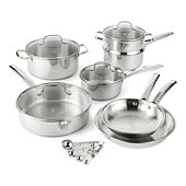 T-Fal Stainless Steel 3-qt. Double Boiler, Color: Silver - JCPenney