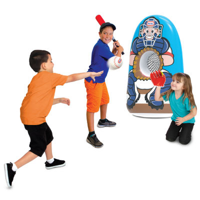 Little Tikes Jumbo Inflatable Baseball Trainer 4-pc. Sports Game