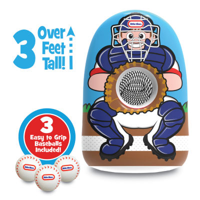 Little Tikes Jumbo Inflatable Baseball Trainer 4-pc. Sports Game