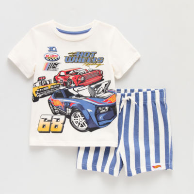 Hot Wheels Toddler Boys Hot Wheels 2-pc. Short Set