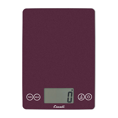 Escali Arti Glass Digital Food Scale, One Size, Purple