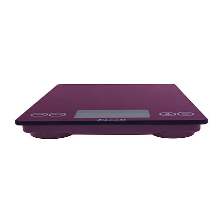 Escali Arti Glass Digital Food Scale, One Size, Purple