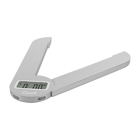 Escali Savu Space Saving Digital Food Scale, One Size, Silver