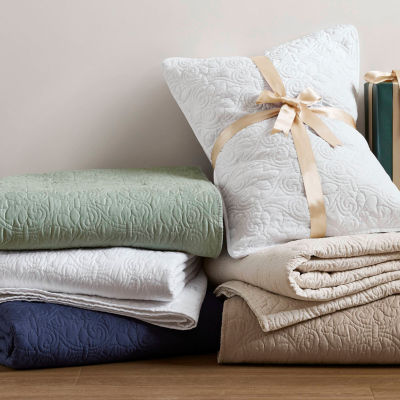 Madison Park Mansfield Oversized Antimicrobial Treated 3pc Bedspread Set