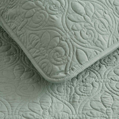 Madison Park Mansfield Oversized Antimicrobial Treated 3pc Bedspread Set