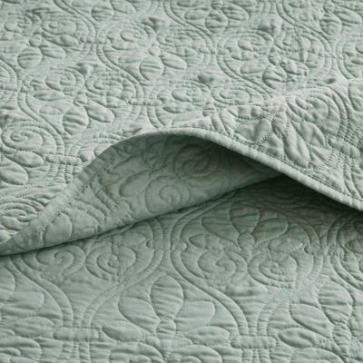 Madison Park Mansfield Oversized Antimicrobial Treated 3pc Bedspread Set