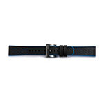 Samsung Galaxy 46mm Compatible Mens Blue Leather Watch Band Gp-R600breeaaa