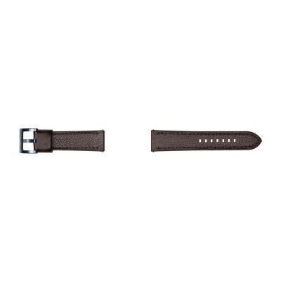 Samsung Galaxy 46mm Compatible Mens Brown Leather Watch Band Gp-R765breeaab