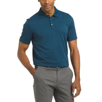 Van Heusen Mens Cooling Short Sleeve Polo Shirt