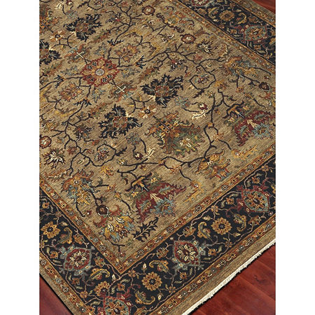 Amer Rugs Antiquity AB Hand-Knotted Wool Rug, One Size, Brown