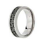 8MM Stainless Steel Wedding Band
