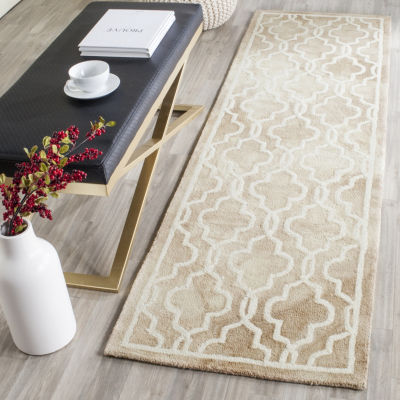 Safavieh Dip Dye Collection Jalen Geometric Runner Rug