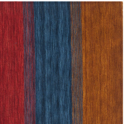 Safavieh Himalaya Collection Ilarion Striped Square Area Rug