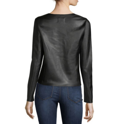 Worthington faux clearance leather jacket