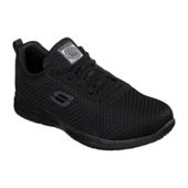 Womens Skechers Work SR Squad Memory Foam Athletic Black