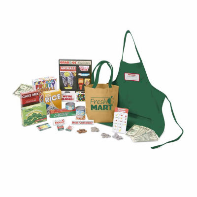 Melissa & Doug Fresh Mart Grocery Store Companion Collection Play Kitchen