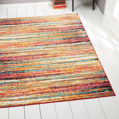 Home Dynamix Splash Cellis Contemporary Abstract Striped Area Rug