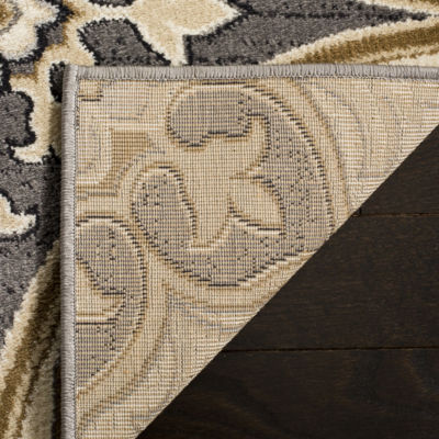 Safavieh Lyndhurst Collection Evette Floral SquareArea Rug