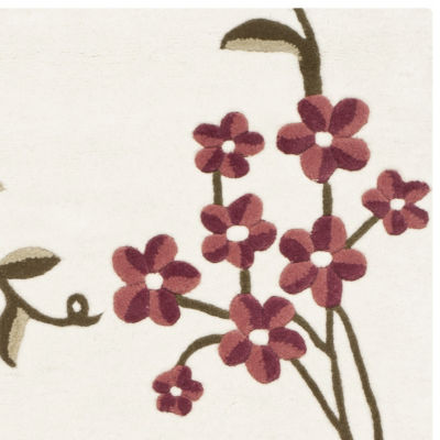 Safavieh Capri Collection Evaline Floral Square Area Rug