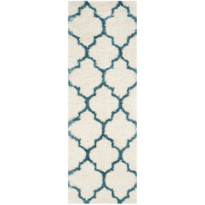 Safavieh Shag Kids Collection Dalton Geometric Runner Rug