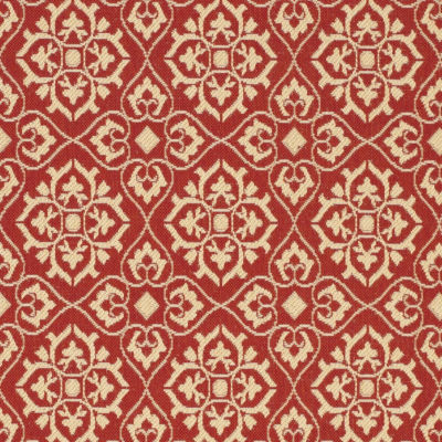 Safavieh Courtyard Collection Spots Oriental Indoor/Outdoor Round Area Rug