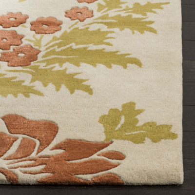 Safavieh Capri Collection Ilbert Floral Square Area Rug