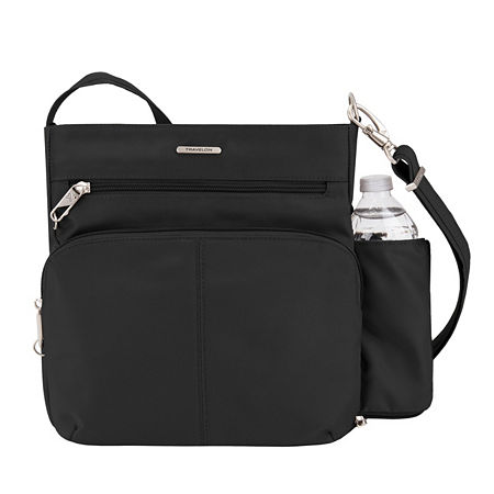 Travelon Anti-Theft Crossbody Bag, One Size, Black