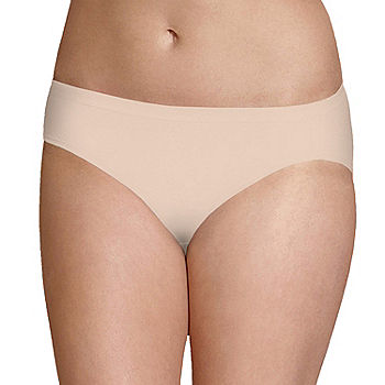 Fruit of the Loom Women's Breathable Seamless Bikini Underwear, 3 Pack,  Sizes 5-9 