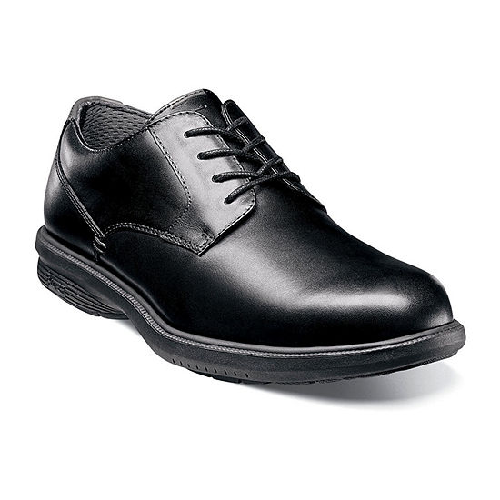 Nunn Bush Marvin Mens Oxford Shoes-JCPenney, Color: Black