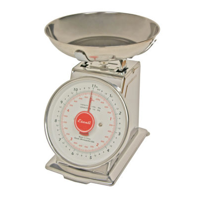 Escali Mercado Dial Scale With Bowl Food Scale, Color: Stainless Steel -  JCPenney