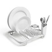 Home Expressions Collapsible Dish Rack, Color: White Gray - JCPenney