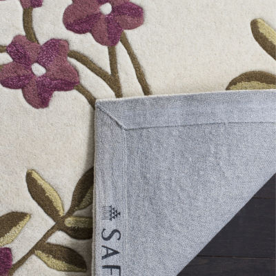 Safavieh Capri Collection Evaline Floral Square Area Rug