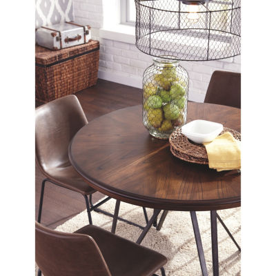 Signature Design by Ashley® Collins Round Wood-Top Dining Table