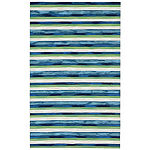 Liora Manne Visions II Painted Stripes Indoor/Outdoor Area Rug