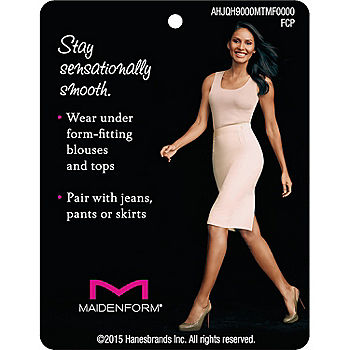 Maidenform womens Long Length Camisole Fl3266 shapewear tops, Latte Lift,  Small US at  Women's Clothing store: Shapewear Tops