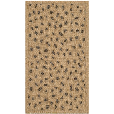 Safavieh Courtyard Collection Allison Animal Indoor/Outdoor Area Rug