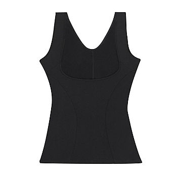 Rene Rofe 4 Pack - Scoop Neck Tummy and Waist Control Compression Cami -  F.I.T Slip Fit Shapewear Camisoles (Black, Large) - Yahoo Shopping