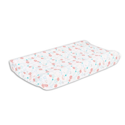 The Peanutshell Safari Love Changing Pad Cover