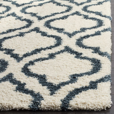 Safavieh Hudson Shag Collection Toireasa Geometric Runner Rug