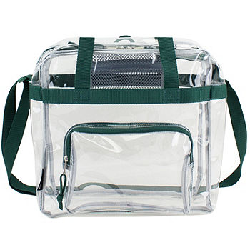 Eastsport Clear NFL Stadium Approved Tote Green