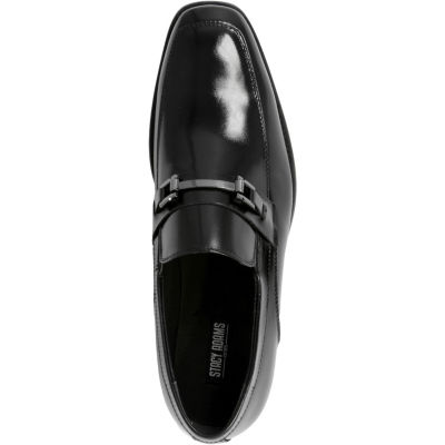 Stacy Adams® Blake Mens Leather Moc-Toe Slip-On Dress Shoes