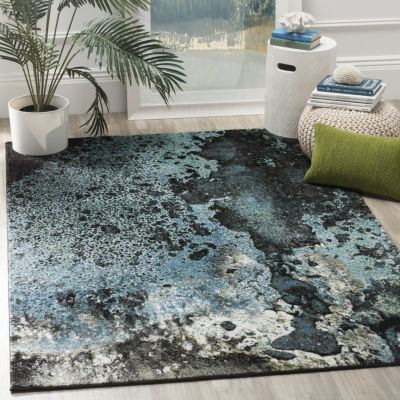 Safavieh Glacier Collection Eunice Geometric Square Area Rug