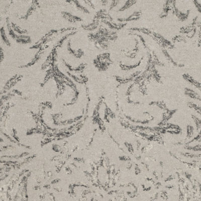 Safavieh Glamour Collection Aaron Damask Round Area Rug