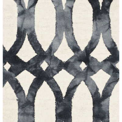 Safavieh Dip Dye Collection Maralyn Geometric Runner Rug