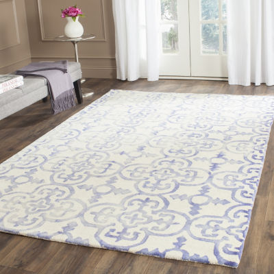 Safavieh Dip Dye Collection Danny Floral Square Area Rug